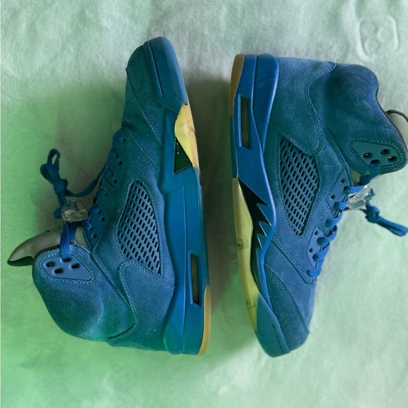 Air jordan Retro 5 ‘blue suede” - Picture 3 of 4